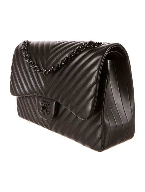 so black chanel mini|chanel so black chevron jumbo.